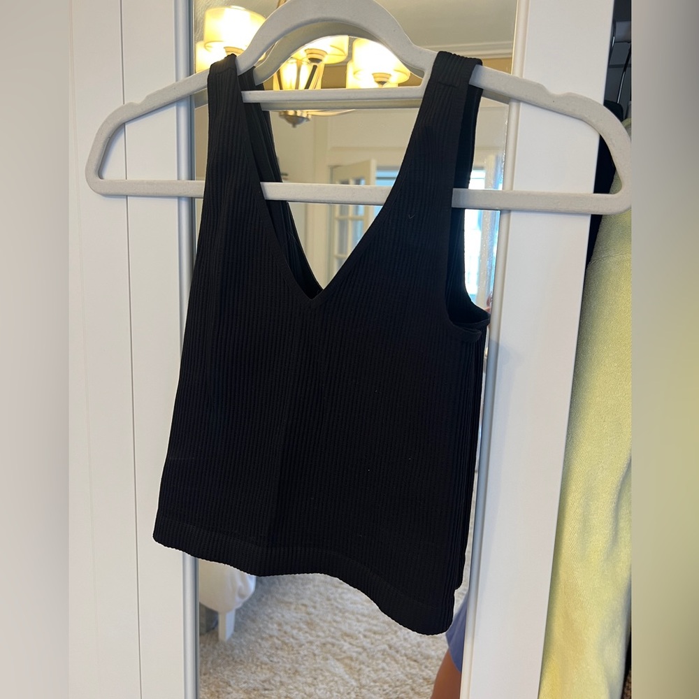 Niki biki black stretch tank